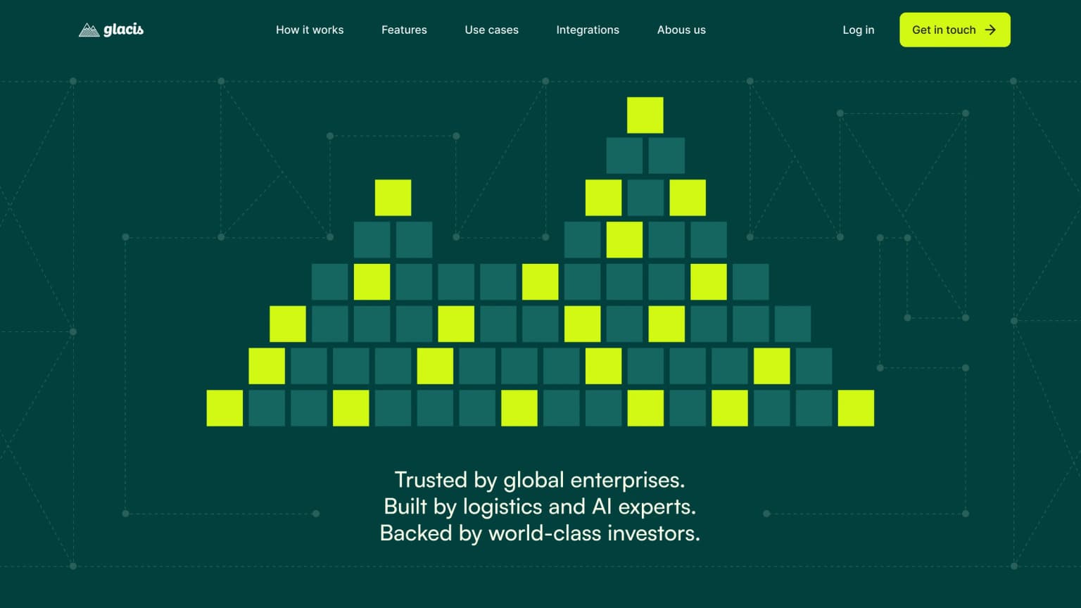 Glacis brand identity digital applications