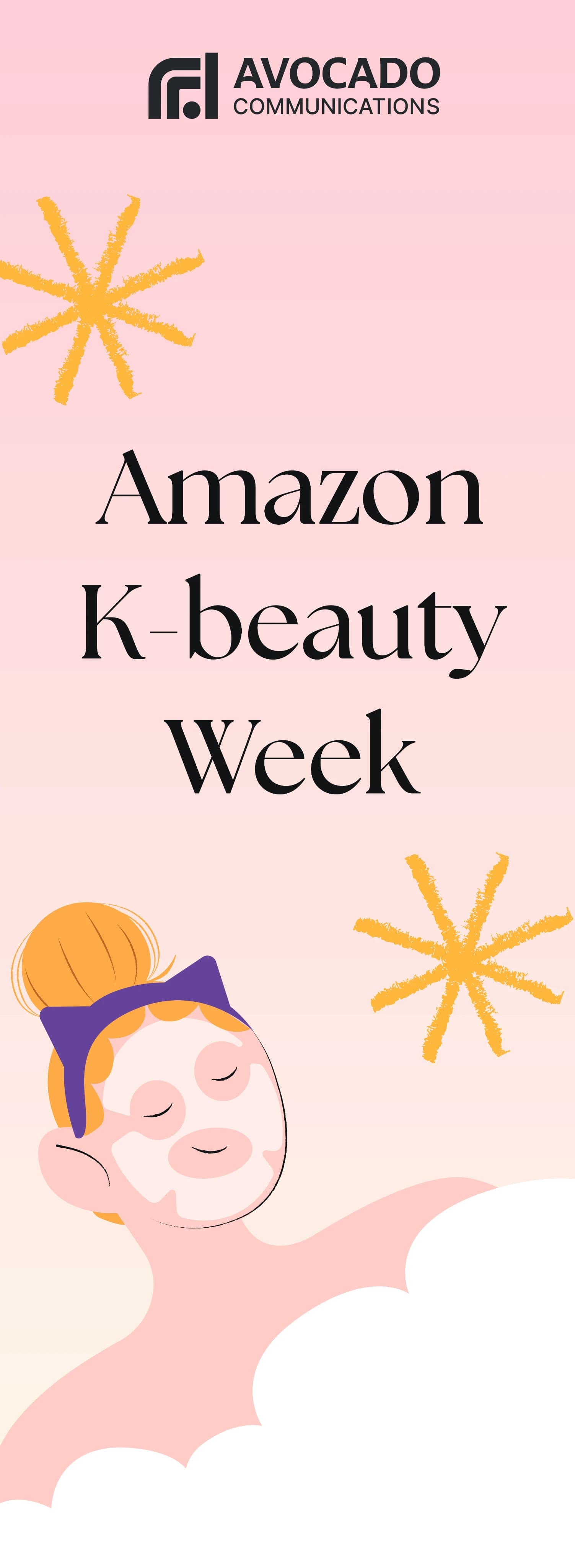 Amazon K-Beauty Week event banner — large format